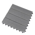 Longlasting Allweather Resistant Noncracking WPC Deck Tiles Interlocking Flooring